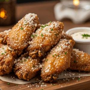 Garlic Parmesan Chicken Wings