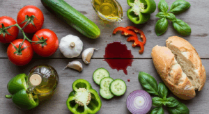 Gazpacho-ingredients