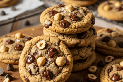 Hazelnut Chocolate Chip Cookies