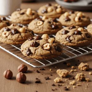 Hazelnut Chocolate Chip Cookies