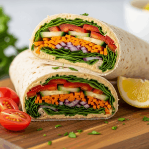 Hummus & Veggie Wrap