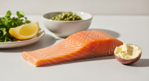 Keto Grilled Salmon with Herb Butter
