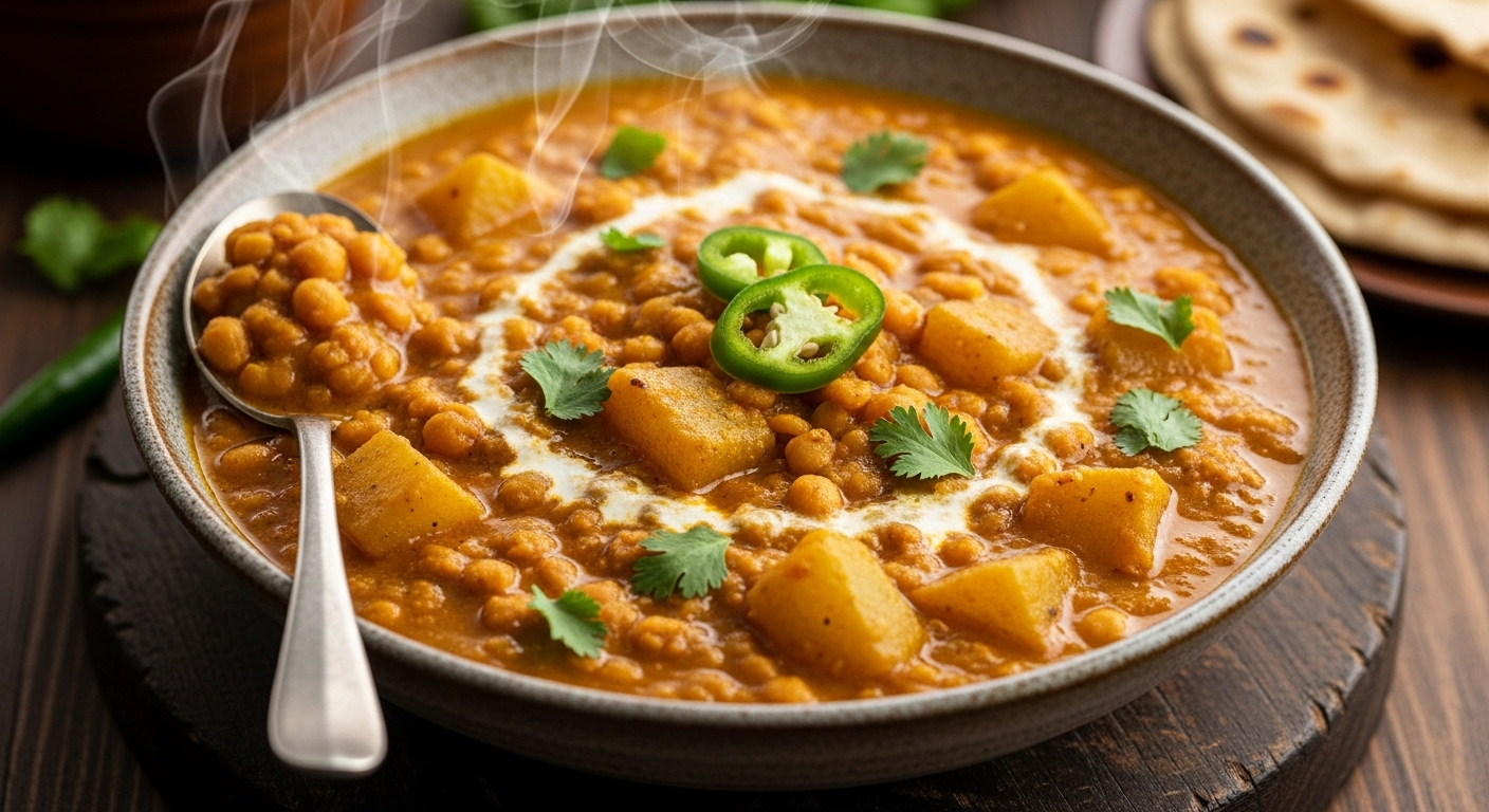 Lauki Chana Dal Curry