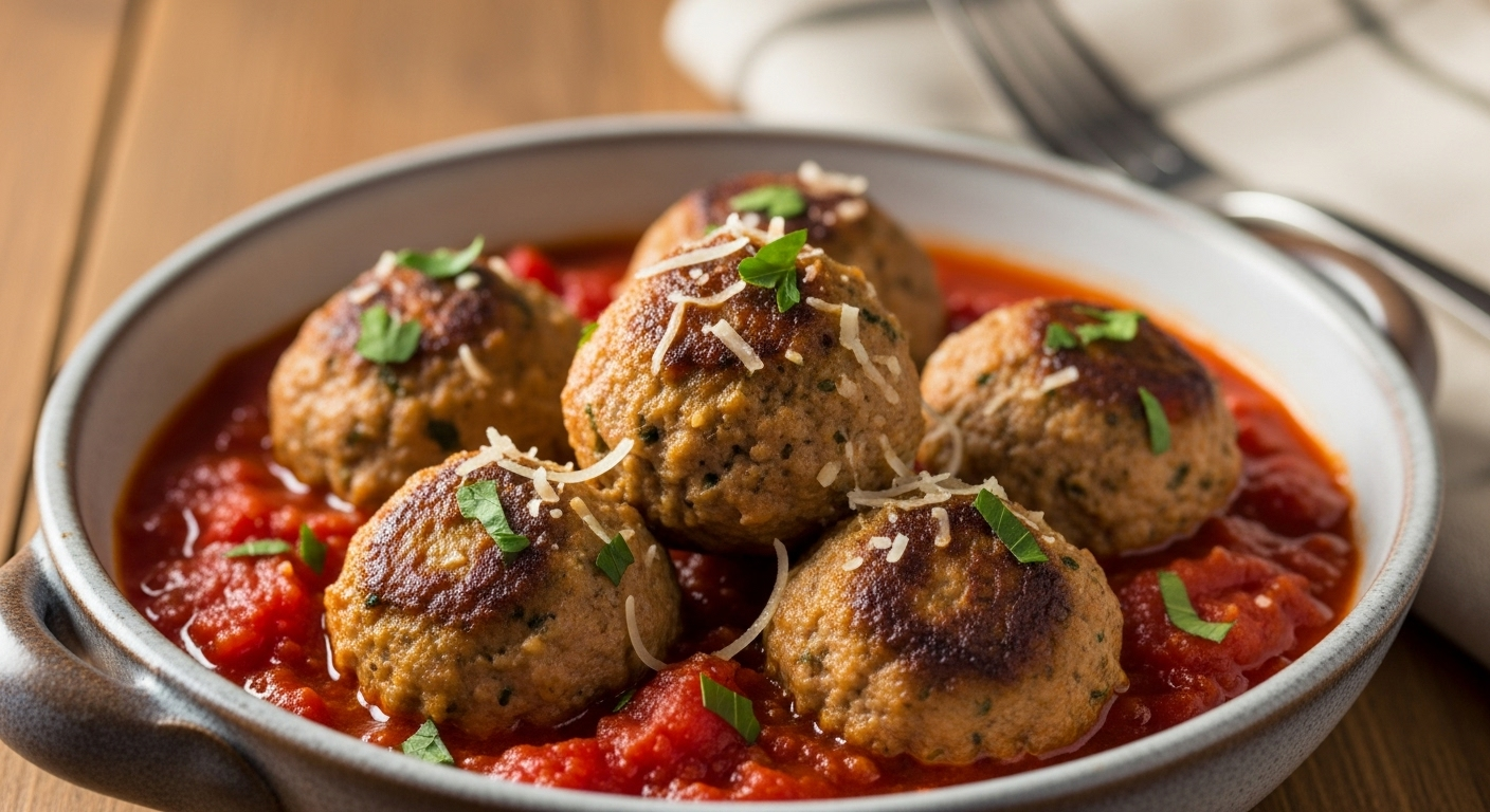 Low-Carb Turkey Meatballs