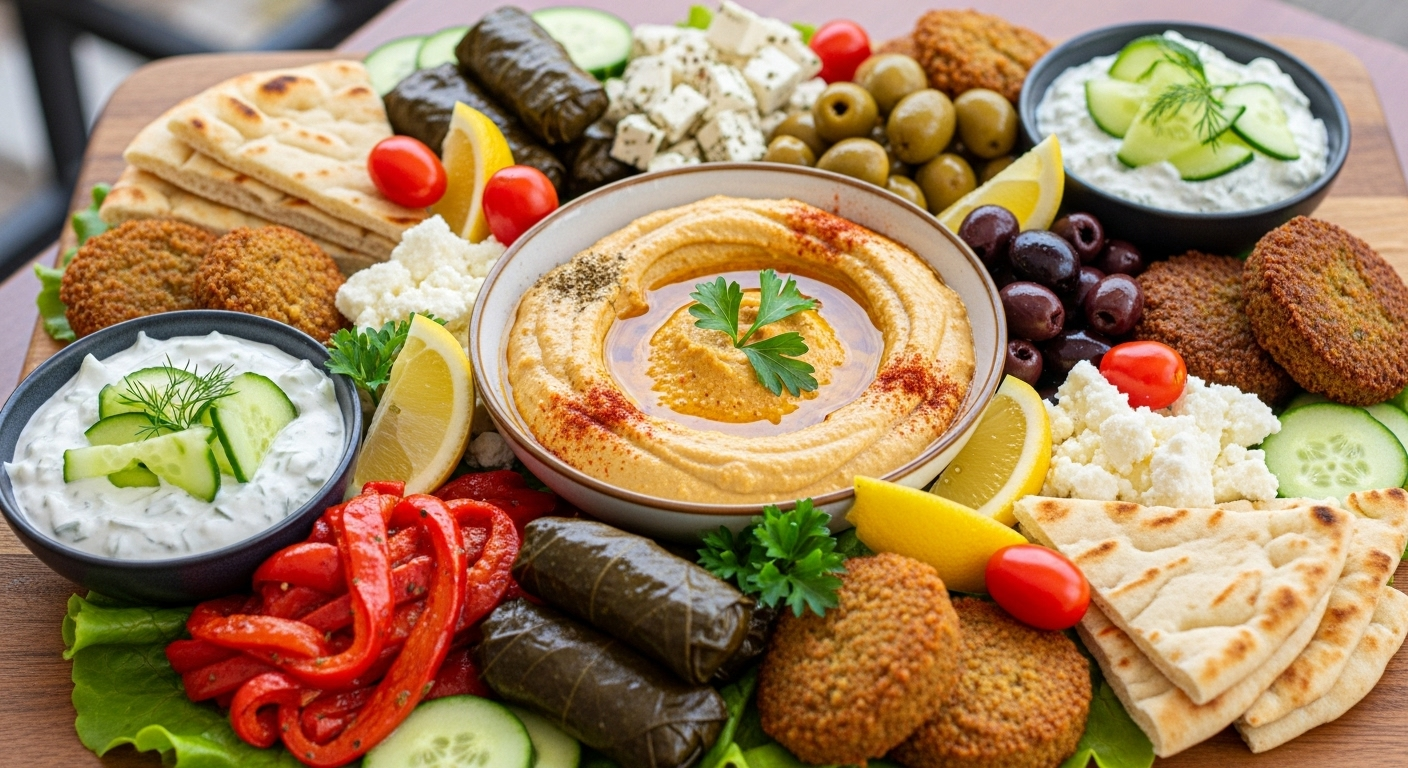 Mediterranean Mezze Platter