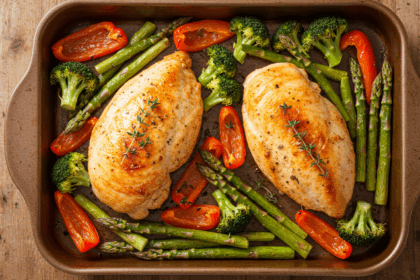 Oven-Baked-Chicken-Breast-with-Vegetables