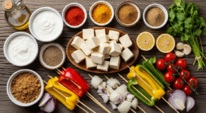 Paneer Tikka ingredients