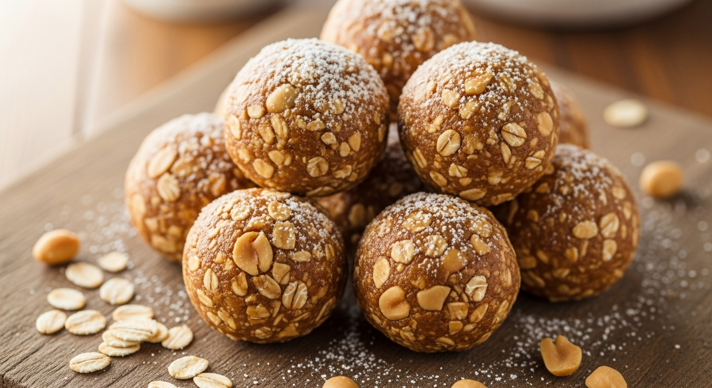 Peanut-Butter-Oat-Protein-Balls