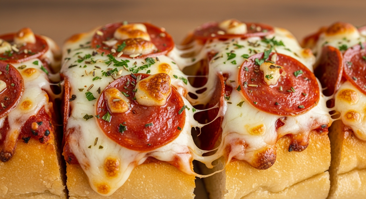 Pizza Garlic Bread