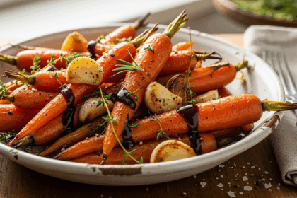 Roasted Garlic Carrots