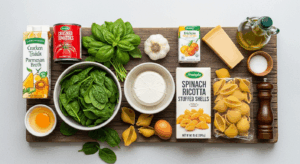 Spinach & Ricotta Stuffed Shells