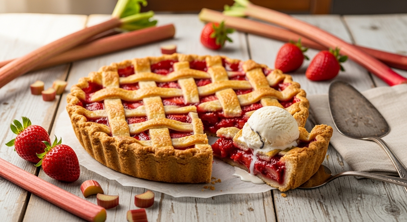 Strawberry Rhubarb Pie