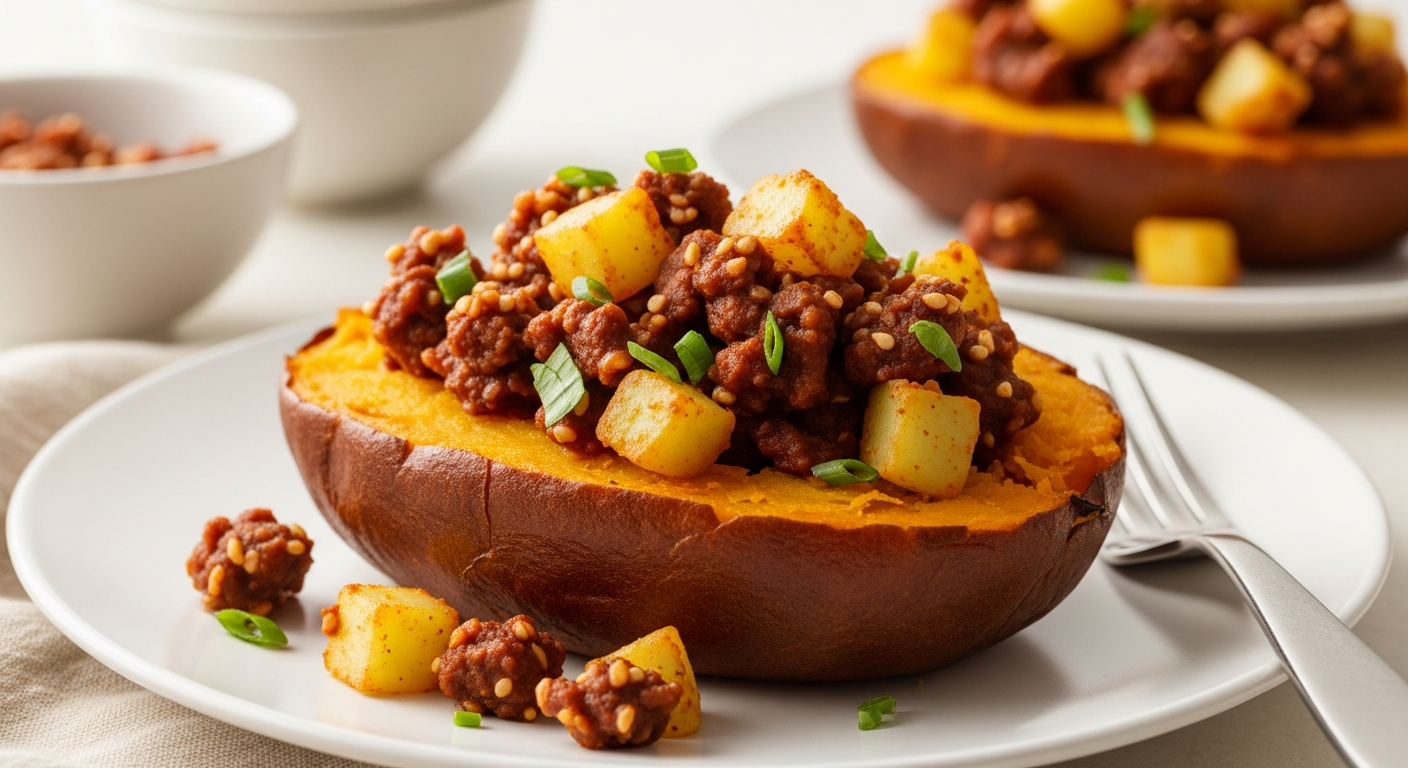 Stuffed Sweet Potatoes