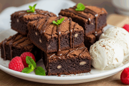 Vegan Black Bean Brownies