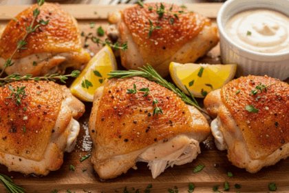 Baked Chicken Thighs