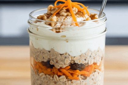 Carrot Cake Overnight Oats