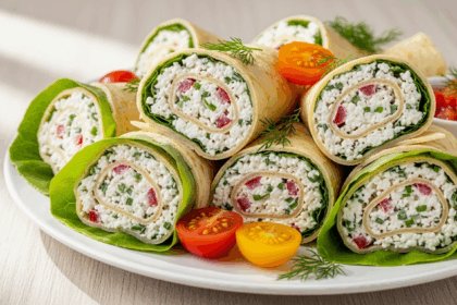 Cottage Cheese Wraps