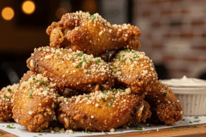 Garlic Parmesan Chicken Wings
