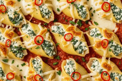Spinach & Ricotta Stuffed Shells