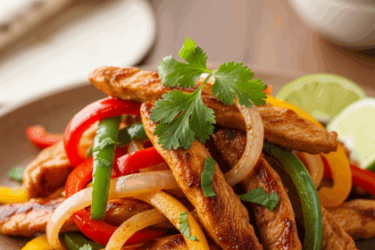Air Fryer Chicken Fajitas