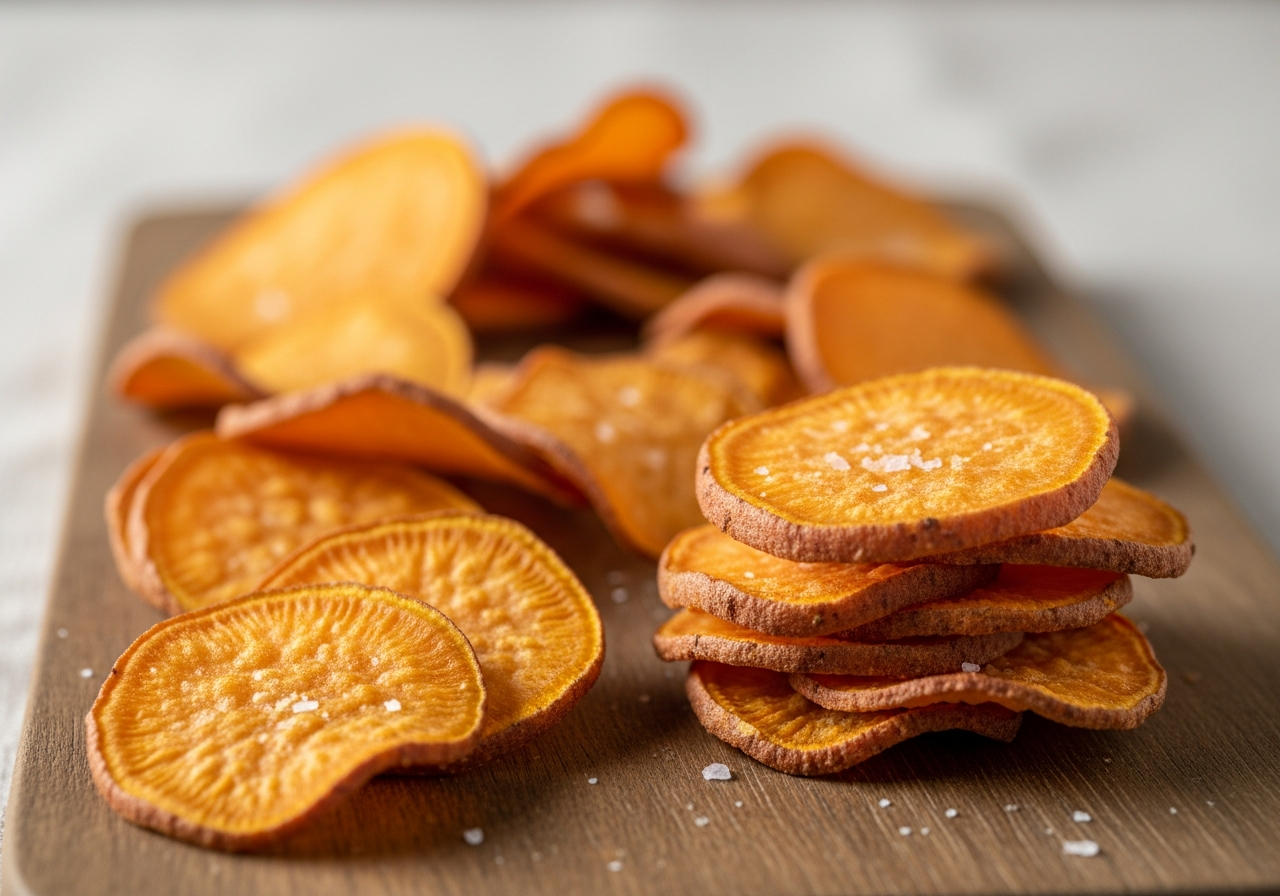 Air Fryer Sweet Potato Chips
