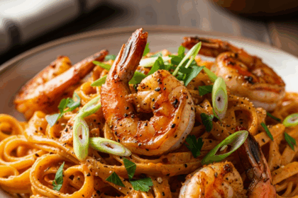 Cajun Shrimp Pasta Alfredo
