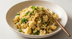 Cauliflower Rice Pilaf