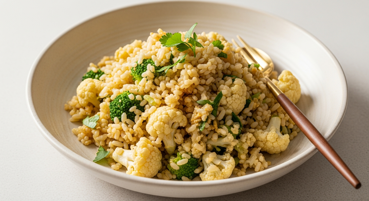Cauliflower Rice Pilaf