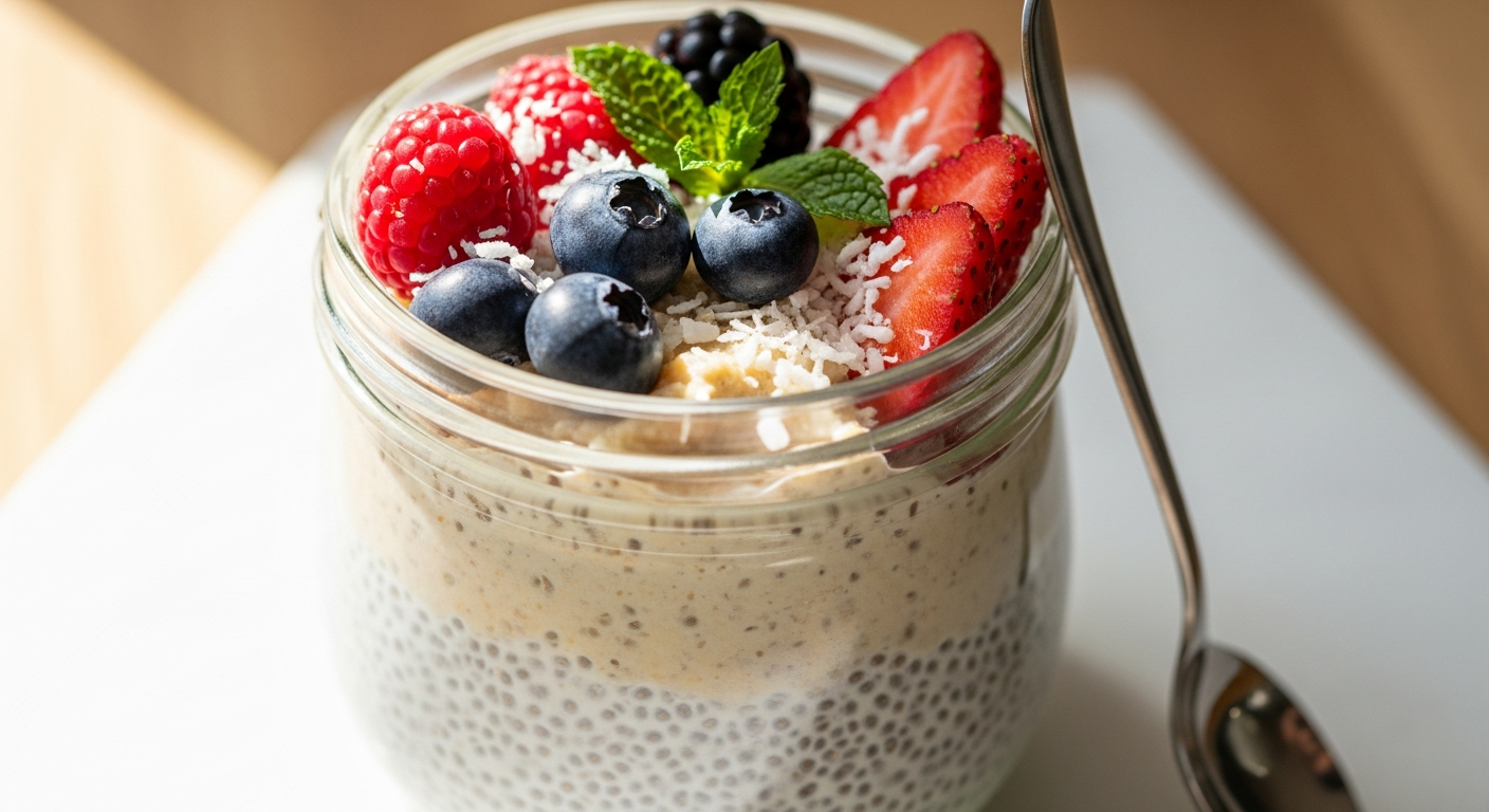 Chia Seed Pudding with Coconut Milk