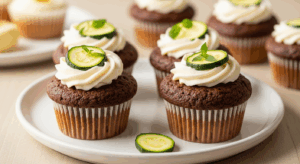 Chocolate Zucchini Muffins