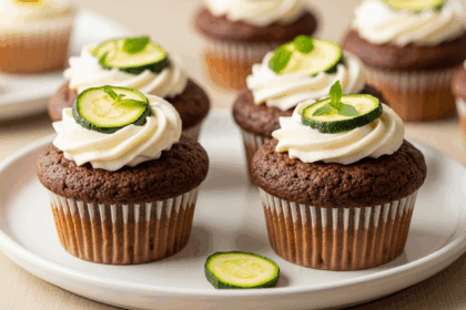 Chocolate Zucchini Muffins