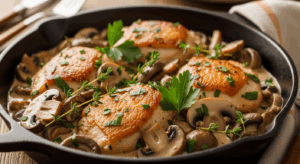 Creamy Mushroom Chicken