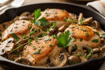 Creamy Mushroom Chicken