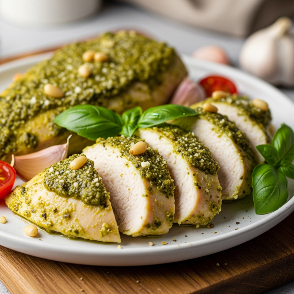 Easy Pesto Chicken