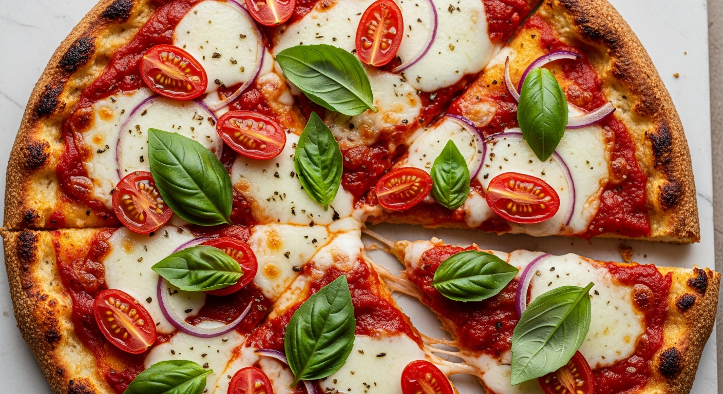 Gluten-Free Cauliflower Crust Pizza