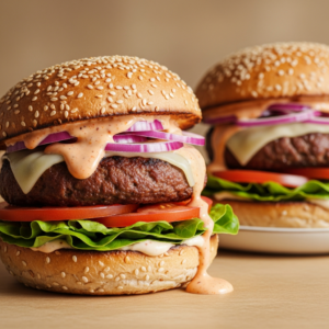 High-Protein Power Burgers