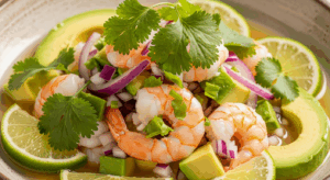 Lime & Cilantro Shrimp Ceviche