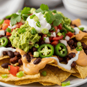 Loaded Vegan Nachos