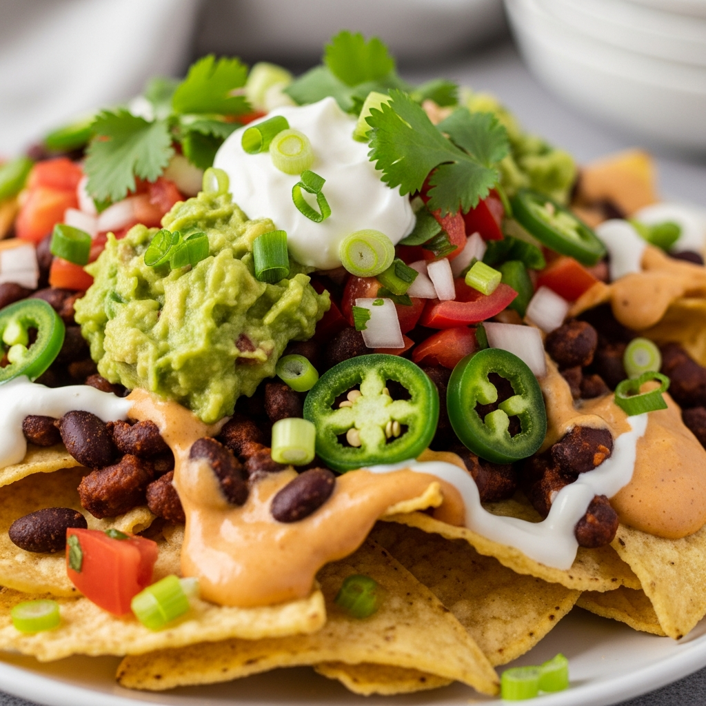 Loaded Vegan Nachos