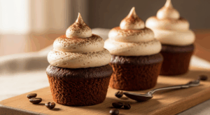 Mocha Cupcakes with Espresso Frosting