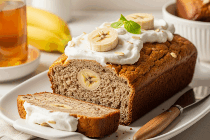 Oat Flour Banana Bread