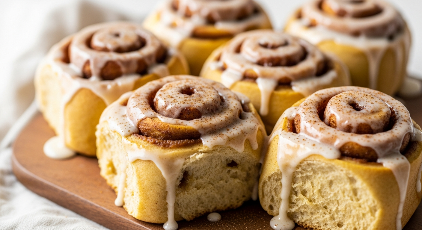 Pumpkin Cinnamon Rolls
