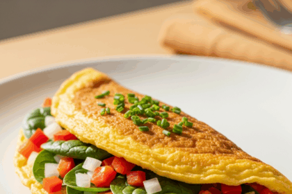 Simple Veggie Omelette