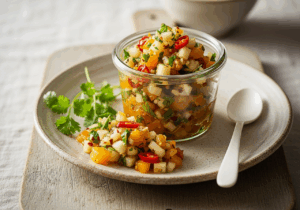 Spicy Fruit & Herb Chutney