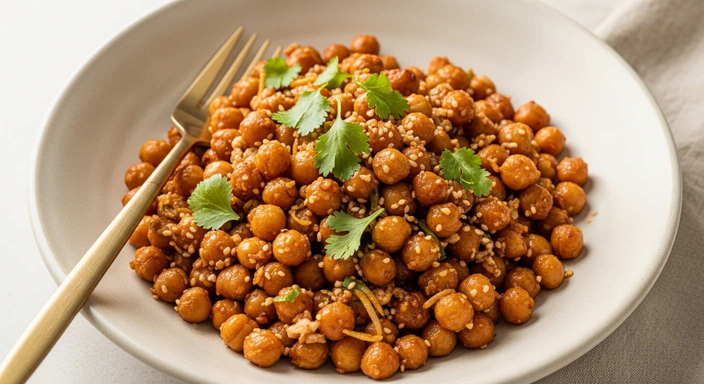 Spicy Roasted Chickpeas