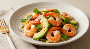 Spicy Shrimp Avocado Salad