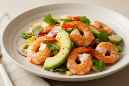 Spicy Shrimp Avocado Salad
