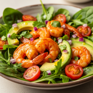 Spicy Shrimp Avocado Salad