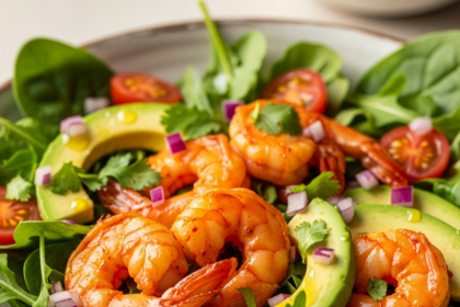 Spicy Shrimp Avocado Salad
