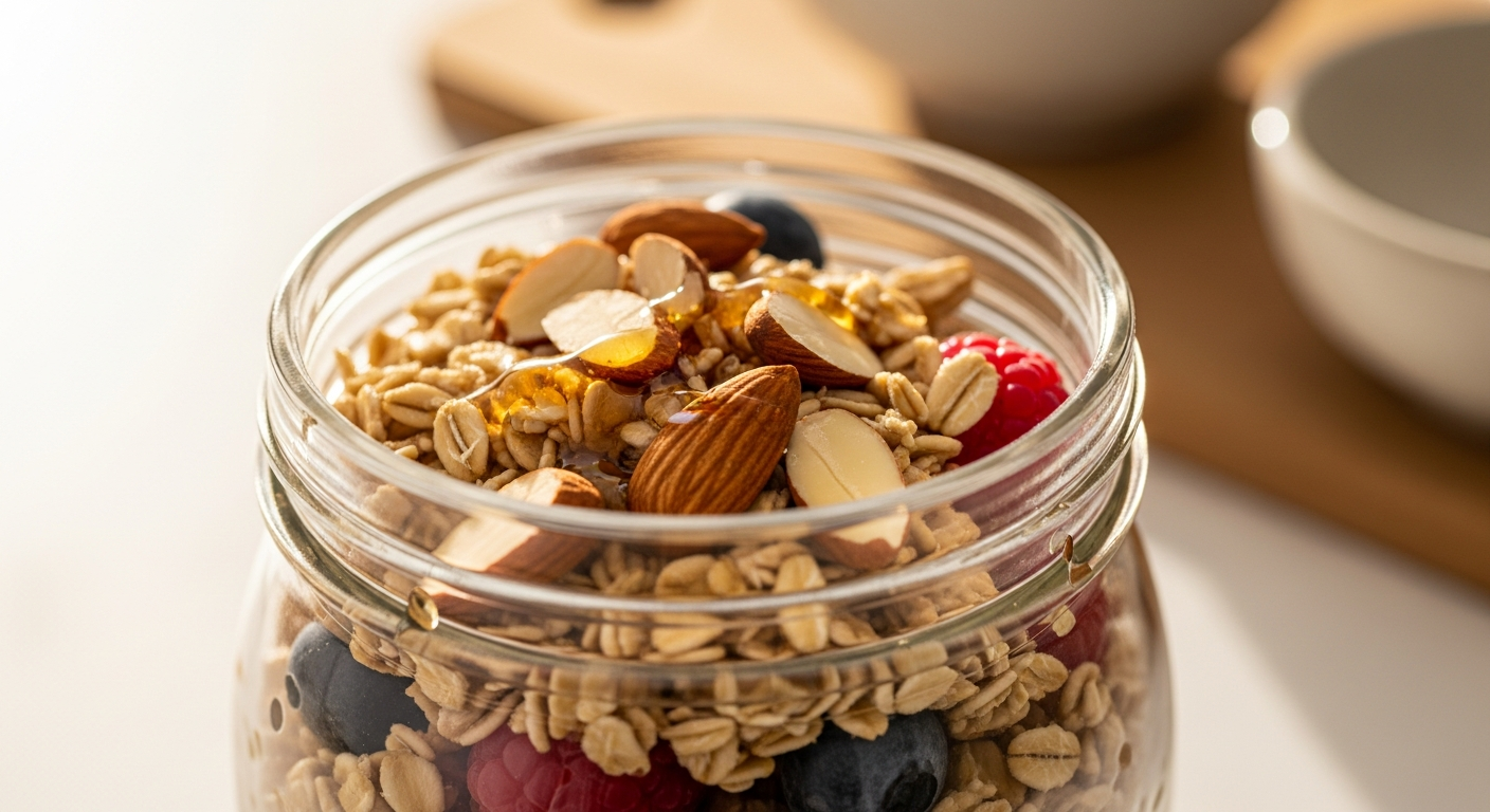 Steel Cut Overnight Oats